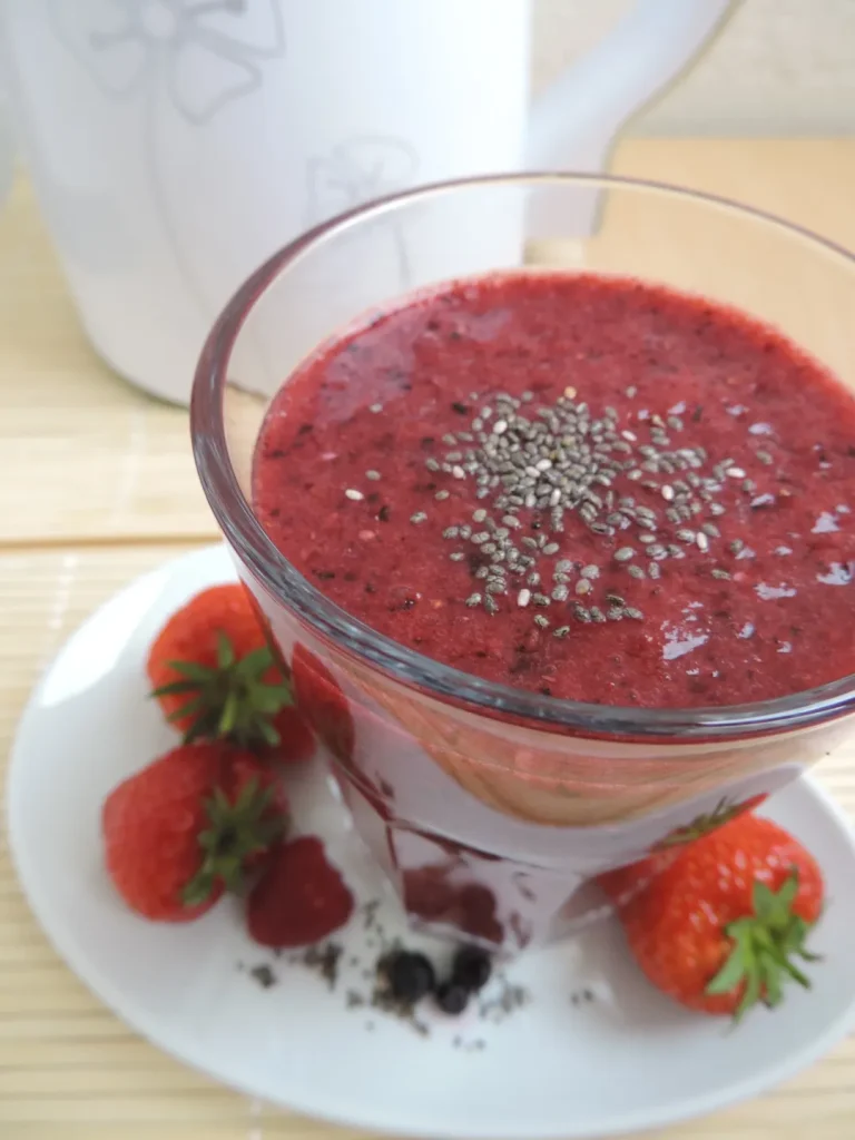 Smoothie truskawkowo-borówkowe